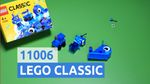 Construim setul Lego Classic 11006 - Caramizi creative albastre