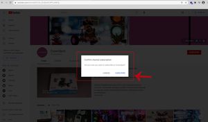 Cum sa iti faci un link de abonare YouTube! 