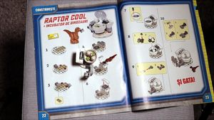 Revista LEGO Jurassic World, Megajucarie - Daniel Stefan
