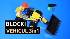 Construim VEHICUL 3 in 1 seria MY CITY de la BLOCKI, KB6091