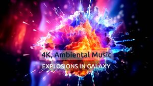 Explozii in galaxie • Muzica calma • Relaxare AISpace - Video 4K UltraHD
