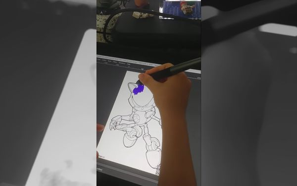 Desenam pe tableta grafica - Daniel Stefan