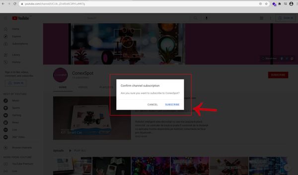 Cum sa iti faci un link de abonare YouTube! 