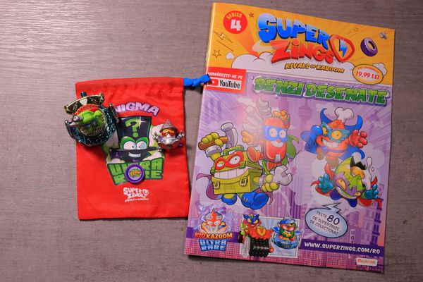 Revista cu jucarii Superzings, Rivals of Kaboom S4 - Daniel Stefan