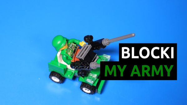 Construim UTILAJE ARMATA, Plic colectie de la BLOCKI, KB0940