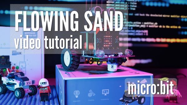 Lectia 12 - Nisip curgător (Flowing sand), microbit - ConexSpot